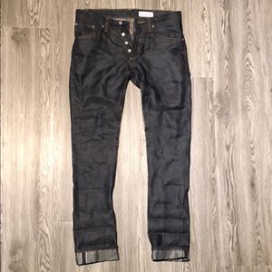 Gustin #386 PURE LINEN INDIGO SELVEDGE size 33